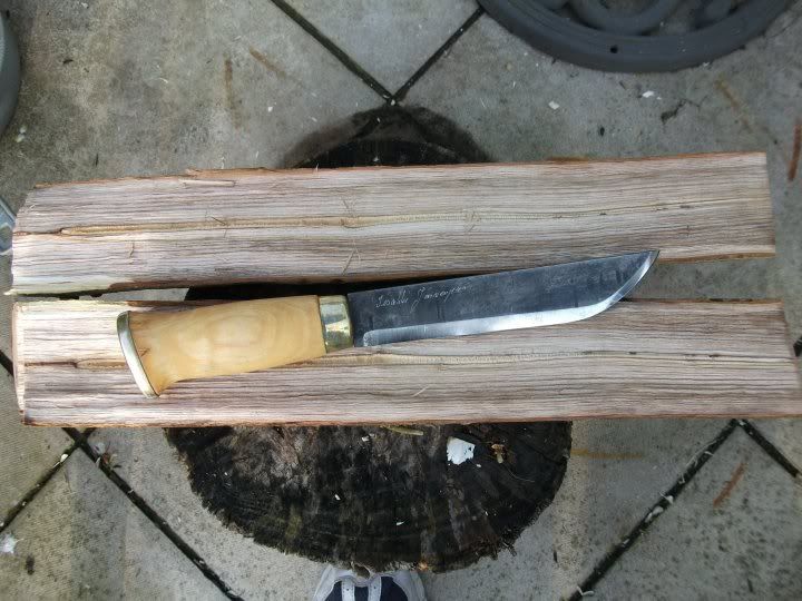 Hand Carved Axe Helve Bushcraft USA Forums